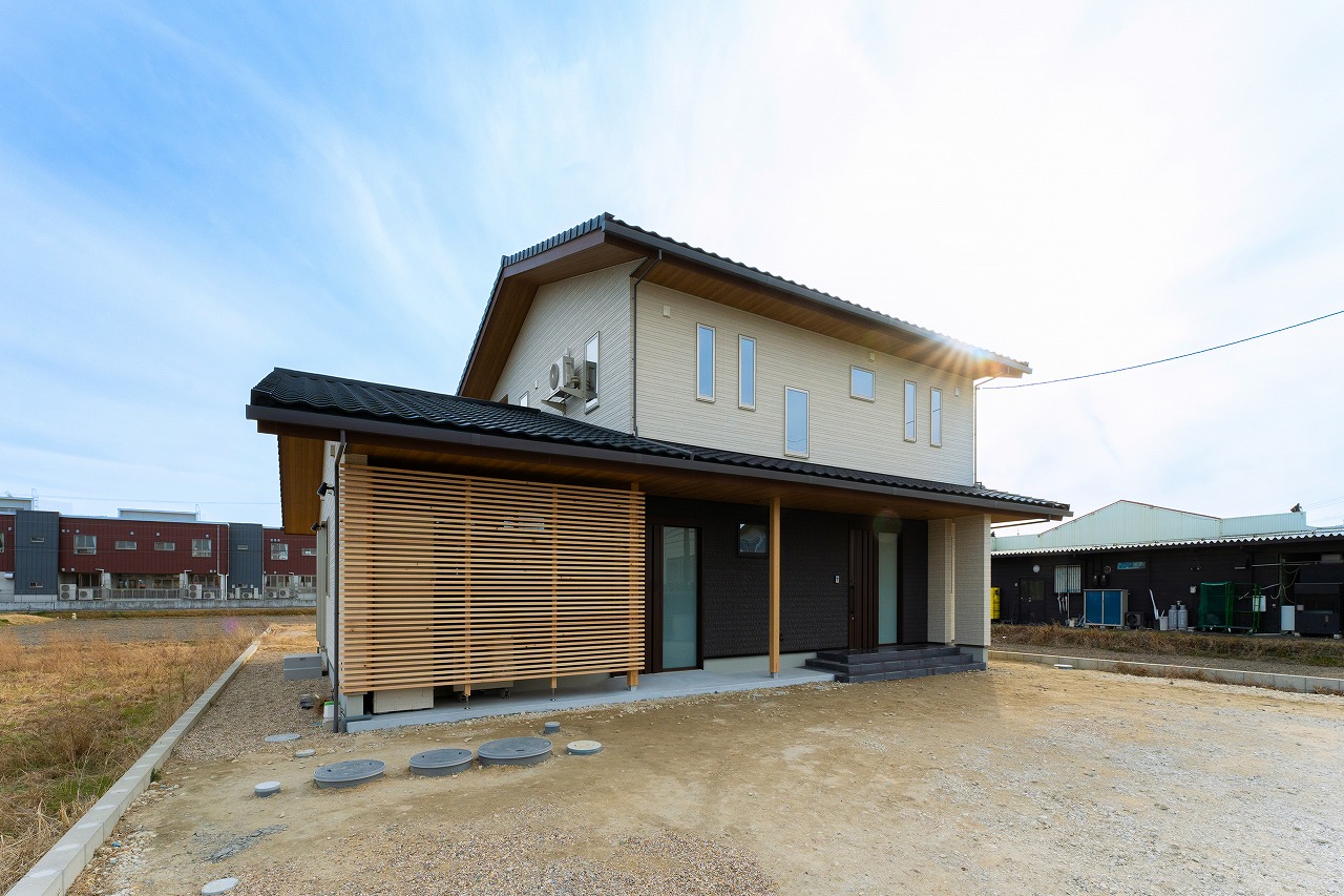 【臼井建築】和モダン×二階建ての外観美！愛知で叶える上質な住まい